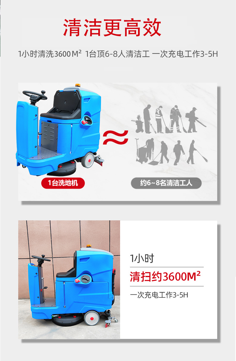 六安驾驶式洗地机更适合用在高铁站