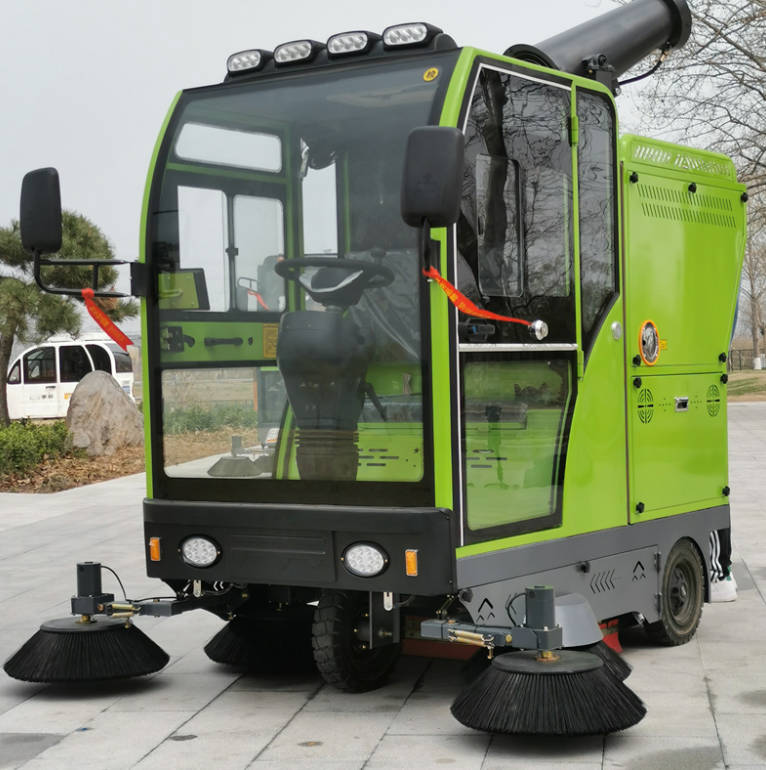 六安道路清洁广泛应用电动环卫清扫车